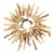 Coastal Driftwood Sunburst Wall Wreath With Seashells & Sea Glass, 21” For Sale