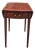 Vintage Hickory Chair Company Federal Style Mahogany Pembroke Drop Leaf Table For Sale