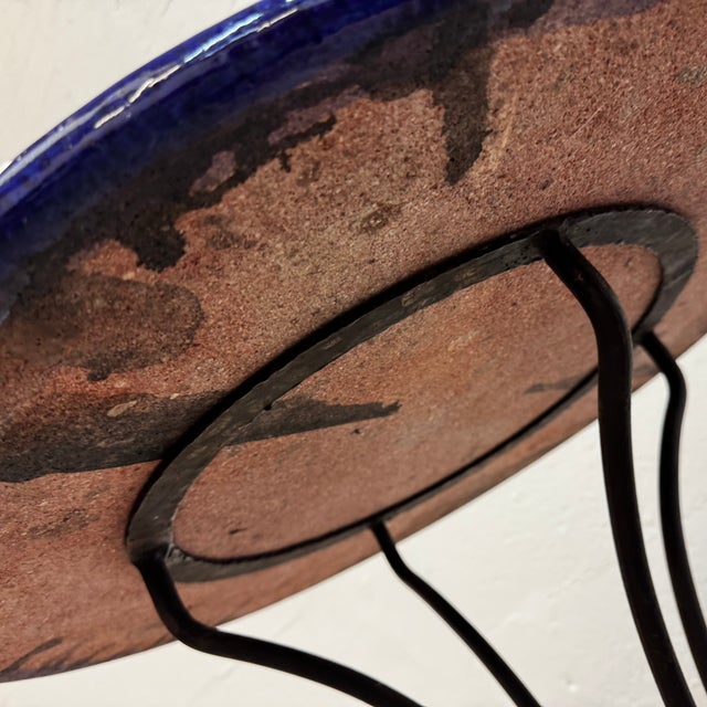 Hand-Painted Outdoor Table, Italy, 1970s For Sale - Image 15 of 18