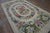 Early 20th Century (1935) Ivory Multicolor Antique American Hooked Rug 4'2" X 7'6" Americana Floral Carpet For Sale - Image 10 of 12