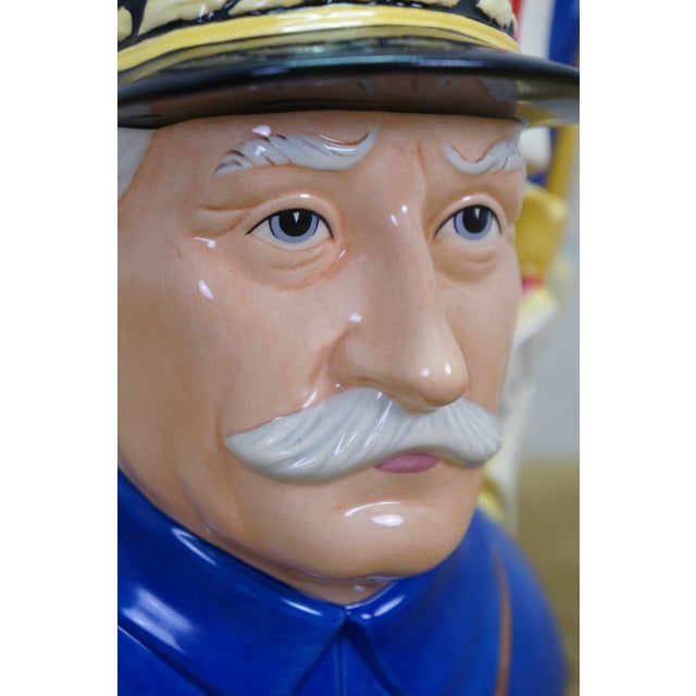 Ceramic Royal Doulton General Foch Wwi Military Leader Toby Character Jug For Sale - Image 7 of 12