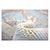 21st Century Turkish Donegal Oushak 8x11 Blue, Ivory, & Clay Area Rug #1140682 For Sale - Image 10 of 11