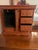 Keep your collection beautifully organized with this vintage 1980s–1990s tabletop wooden jewelry box armoire. Designed to...
