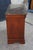 A Pair of Stickley French Louis Philippe Style Cherry Marble Top Nightstands Bedside Table For Sale - Image 14 of 15