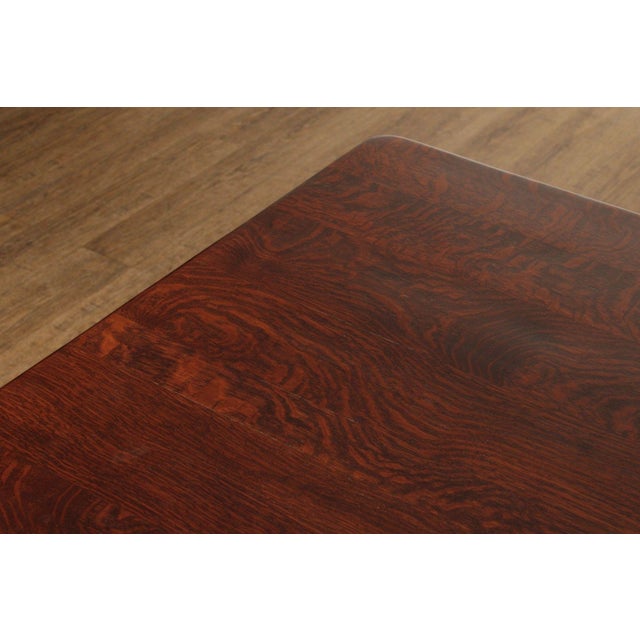 Stickley Brothers Antique Mission Oak Game Table For Sale - Image 15 of 18