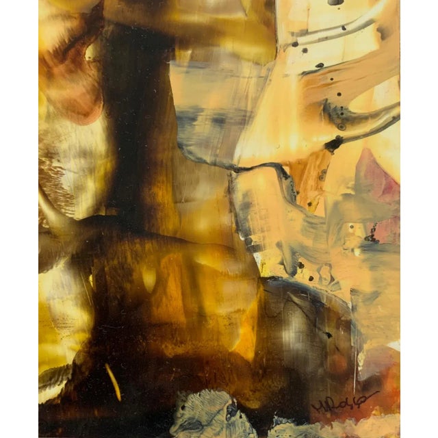 Monika Rossa, Modality 4, 2024, Acrylics on Board For Sale - Image 4 of 5