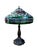 Tiffany Green Table Lamp For Sale - Image 3 of 3