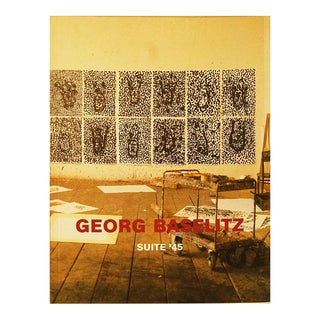 1990 Georg Baselitz 'Georg Baselitz Suite '45' Contemporary Brown Book For Sale