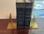 Pair solid brass mid century sailboat bookends. 5" tall, 3.25" wide.