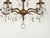 Antique 5 Light Beautiful Bonny Bitty Brass Cut Lead Glass Crystal Chandelier For Sale - Image 4 of 12