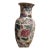 Vintage Mid Century Chinese Hand Painted Vase For Sale