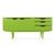 1960s Green Lacquered Wood Console Table, 1960s For Sale - Image 5 of 5