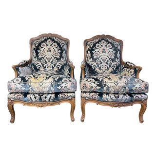 Set of Louis XV Armchairs For Sale