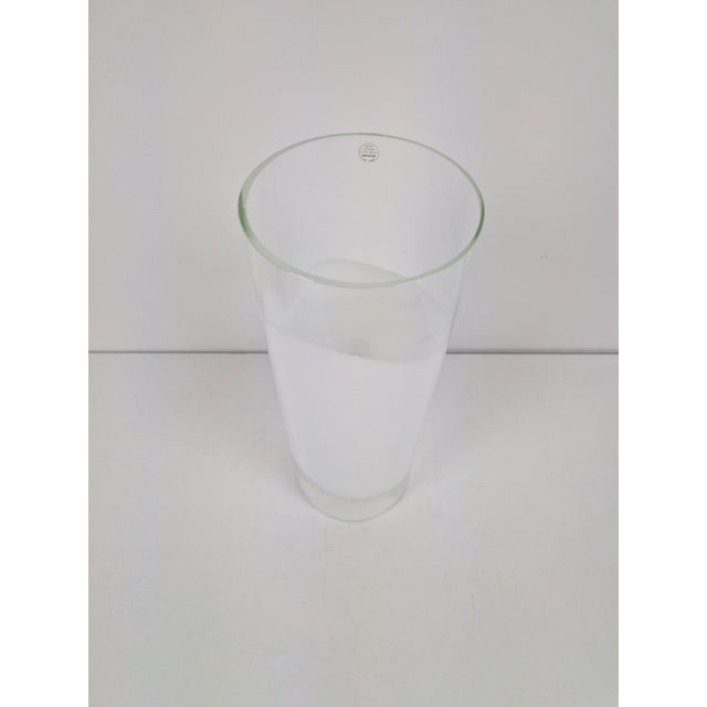 Metal Murano Glass Cylinder Table Lamp from Vistosi, 1990 For Sale - Image 7 of 10