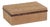 Chelia Suede Decorative Box with Burlwood Trim, Small For Sale