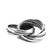 Late 20th Century Multi Strand Silver Rolling Ring Size 6 For Sale - Image 9 of 9
