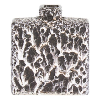 Jopeko Keramik West German Fat Lava Square Vase For Sale