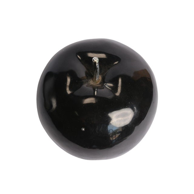 Late 20th Century Art Deco Minimalistic Apple Sculpture For Sale - Image 5 of 6