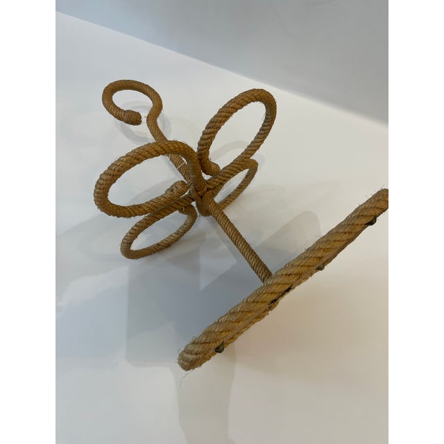 Adrien Audoux & Frida Minet, 1960s Rope Bottle Holder For Sale - Image 11 of 12