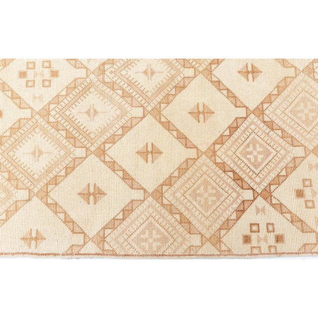 Mid 20th Century Doris Leslie Blau Vintage Moroccan Rug - Geometric Design For Sale - Image 5 of 8