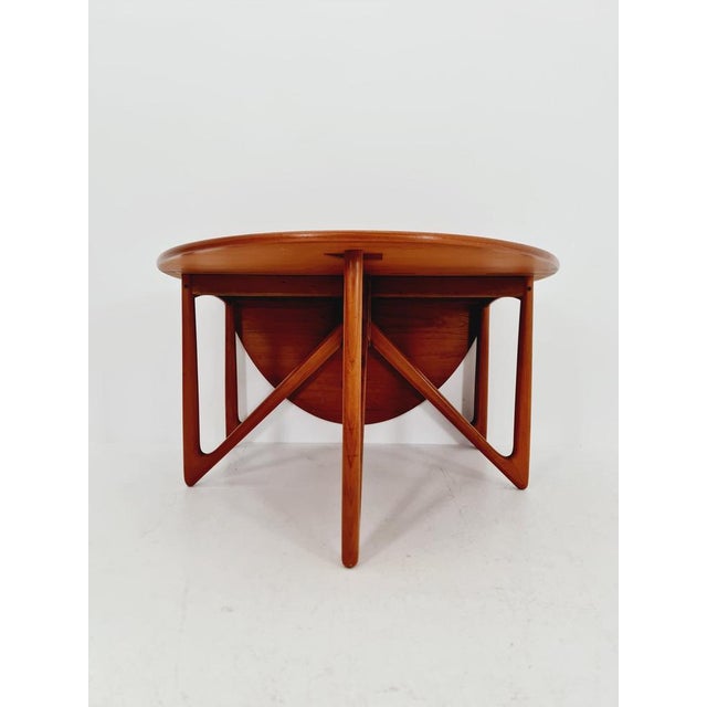 Mid-Century Modern Danish Drop Leaf Teak Dining Table from Niels Koefoed, 1960s For Sale - Image 11 of 18