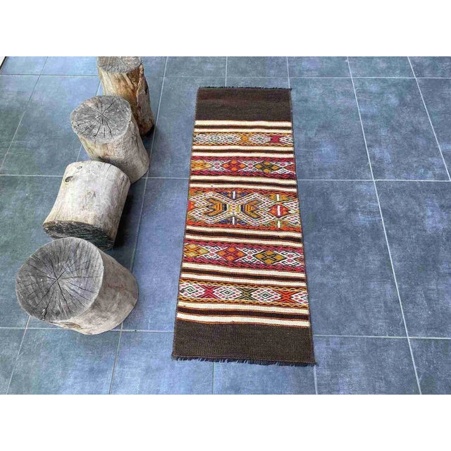 Anatolian Neutral Kilim Rug, 1950s For Sale - Image 11 of 11