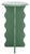 Mint Lilith Wavy Accent Table in Sage Green For Sale - Image 8 of 8