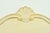 1960s Kindel Furniture French Provincial Louis XV Cream Lacquered Parcel Gilt King Size Headboard, Circa 1960s For Sale - Image 5 of 9