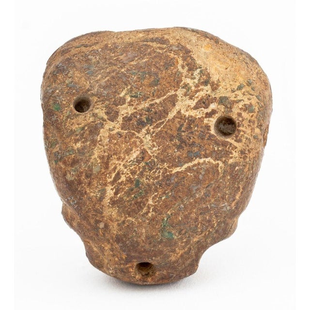 Native American Pre-Columbian Jaguar Head Pendant For Sale - Image 3 of 4