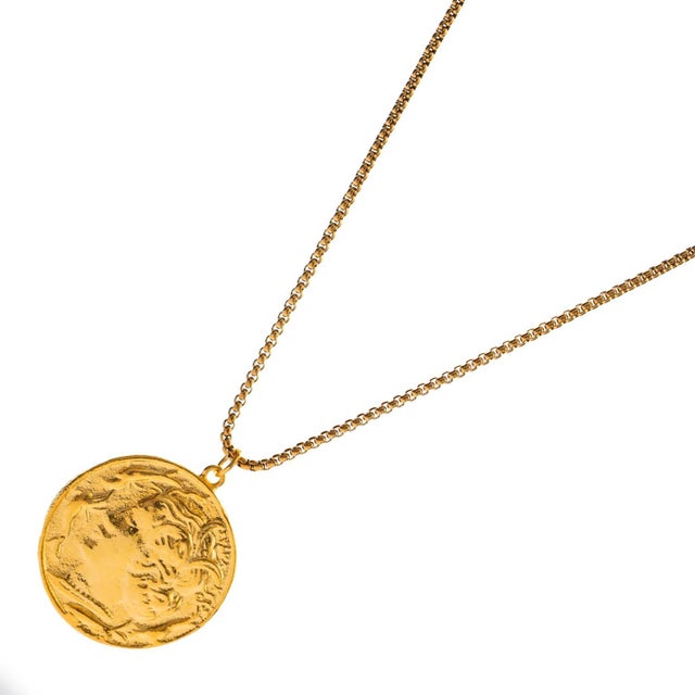 Early 21st Century Alexander’s Victory Medallion Necklace For Sale - Image 5 of 14