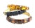 Metal 1980s Wendy Gell Yellow, Brown, and Black Bangles, Earrings, Brooch Jewelry Set - 6 Pieces For Sale - Image 7 of 11