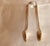 Art Deco 1930s WMF Germany Art Deco Silverplate Serving Tongs - 4" For Sale - Image 3 of 9