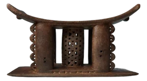 African Ashanti Stool in Wood