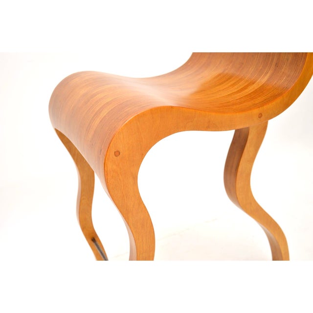 Vintage Laminated Sculptural Bar Stool, 1960s For Sale - Image 10 of 12