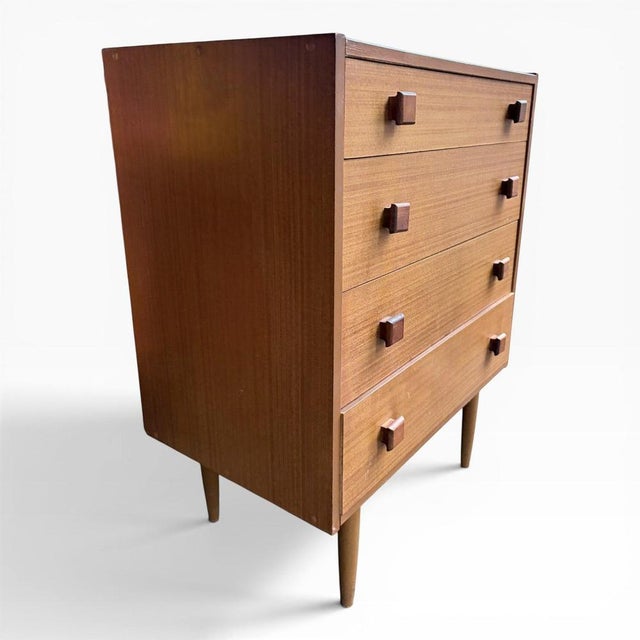 Mid-Century Modern Chest of Drawers in Teak, 1960s For Sale - Image 6 of 7