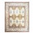 Afghan Sultanabad Masters Wool 8 x 10 Ivory, Tan, Red & Light Blue Handmade Area Rug #1143755 For Sale