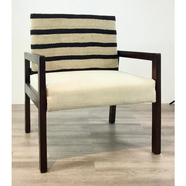 Cream Trade Blanket Occasional Chair For Sale - Image 8 of 8