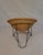 Mid 20th Century Wicker/Rattan Basket Chair For Sale - Image 4 of 4