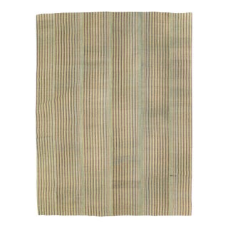 Galerie Shabab Collection Mid-20th Century Turkish Flatweave Kilim Room Size Rug For Sale