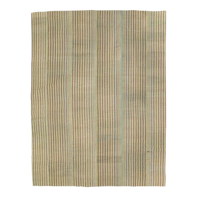 Galerie Shabab Collection Mid-20th Century Turkish Flatweave Kilim Room Size Rug For Sale
