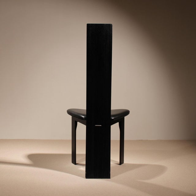 Sculptural Iris Chairs by Bob van den Berghe for Tranekaer, Denmark, 1980s, Set of 4 For Sale - Image 6 of 18