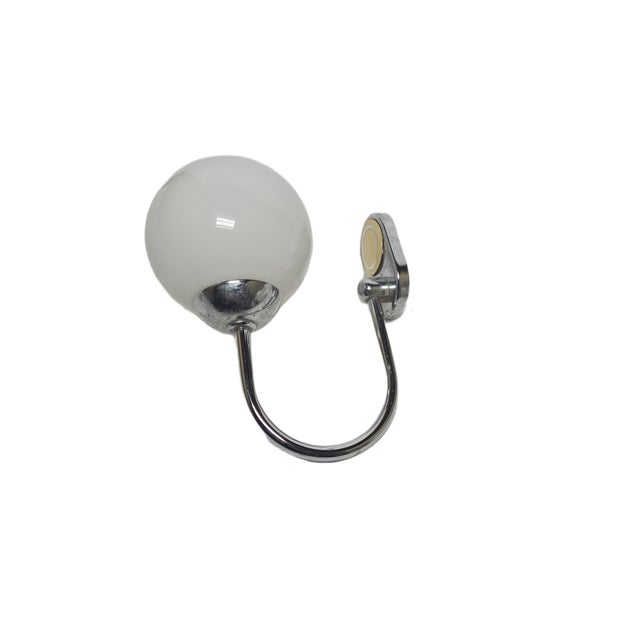 Art Deco Wall Lamp, Poland, 1950s For Sale - Image 9 of 11