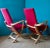 Set of Red Armchairs, Denmark, 1955, in Very Good conditions. Designed 1950 to 1959