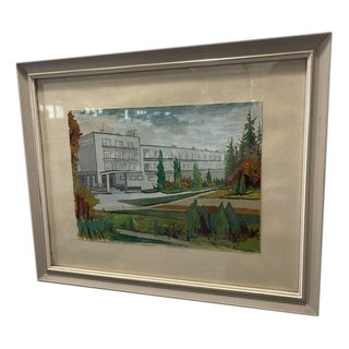 Sliac, Landscape Composition, 1982, Painting For Sale