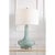 Mid-Century Modern Lotus Celadon Lamp For Sale - Image 3 of 7