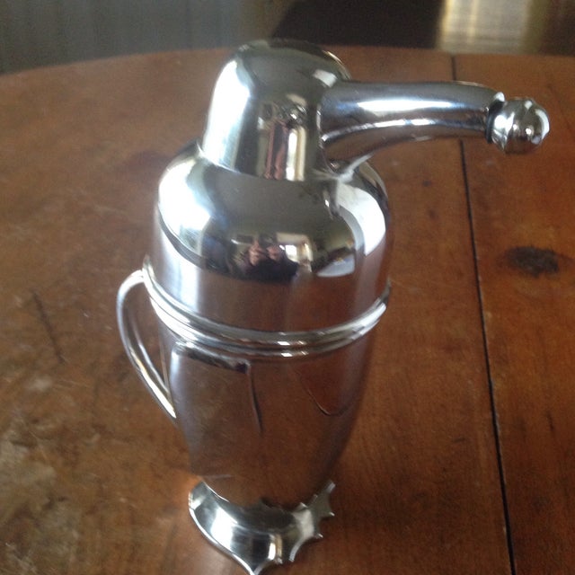 Restoration Hardware Penguin Cocktail Shaker | Chairish