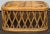 Rattan Pieces Small Cylindrical Table, Small Square Ottoman - A Pair For Sale In New York - Image 6 of 11
