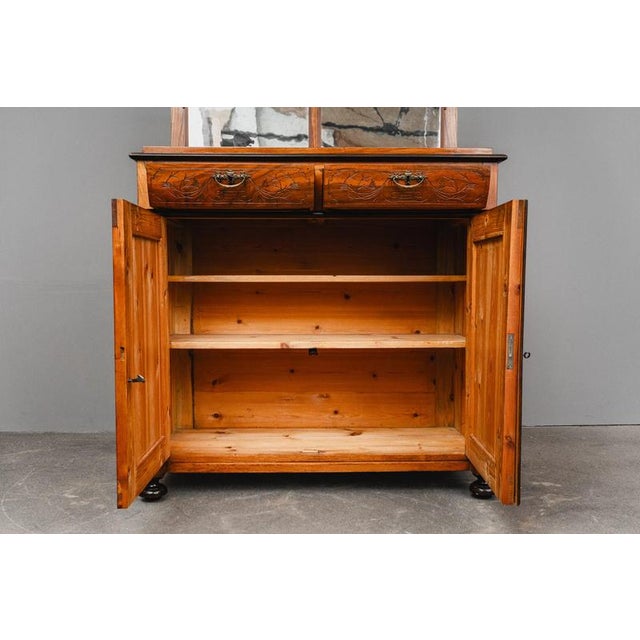Gründerzeit Kitchen Cupboard, 1900s For Sale - Image 16 of 18