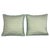 Melissa Levinson Custom Fortuny Decorative Pillows in Gilt Gold & Aquamarine, Italy For Sale - Image 4 of 13