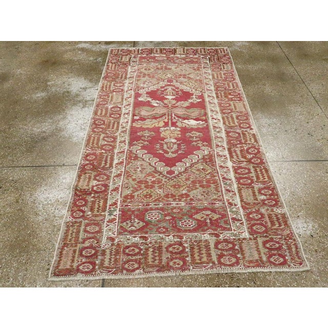 Galerie Shabab Collection Early 20th Century Turkish Ghourdes Rug For Sale - Image 4 of 9